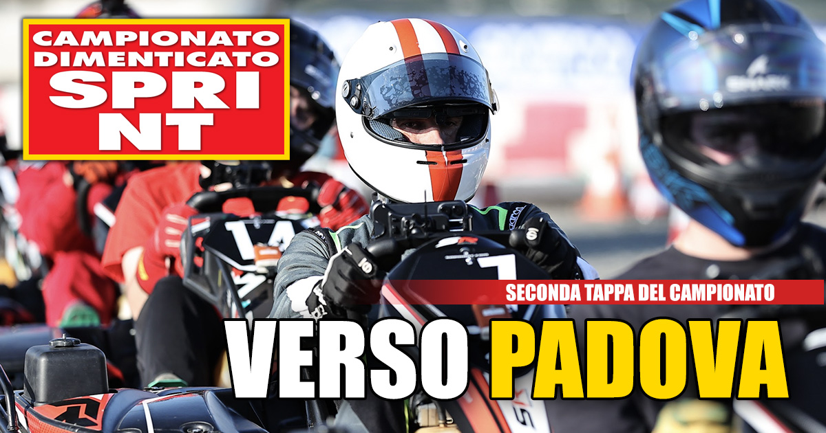 La Copertina del CDSprint dedicato alla Seconda Tappa del Campionato Dimenticato, a Padova!